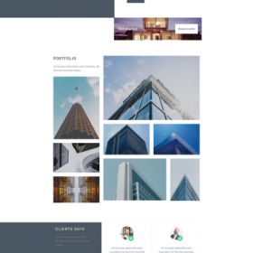 商务建筑公司模板