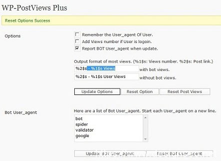 安装WP-PostViews Plus插件，显示文章的阅读次数