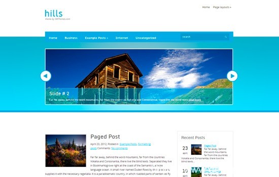 20 款免费 WordPress Themes 3