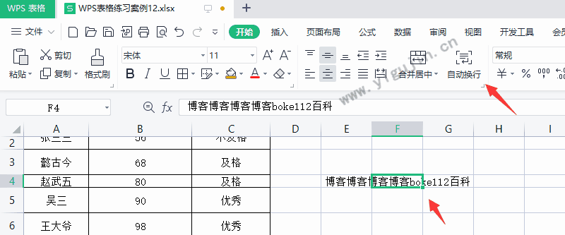 wps表格内文字不会自动换行怎么办？WPS表格内如何输入换行文字？